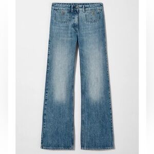 Zara KATE MOSS mid rise jeans NWT Size 34 6840/097/400